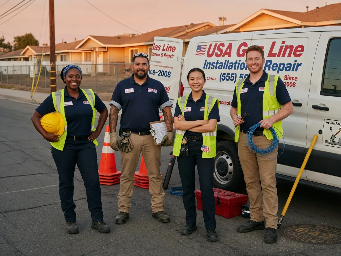 Gas Line Installation company in Bremen, IN